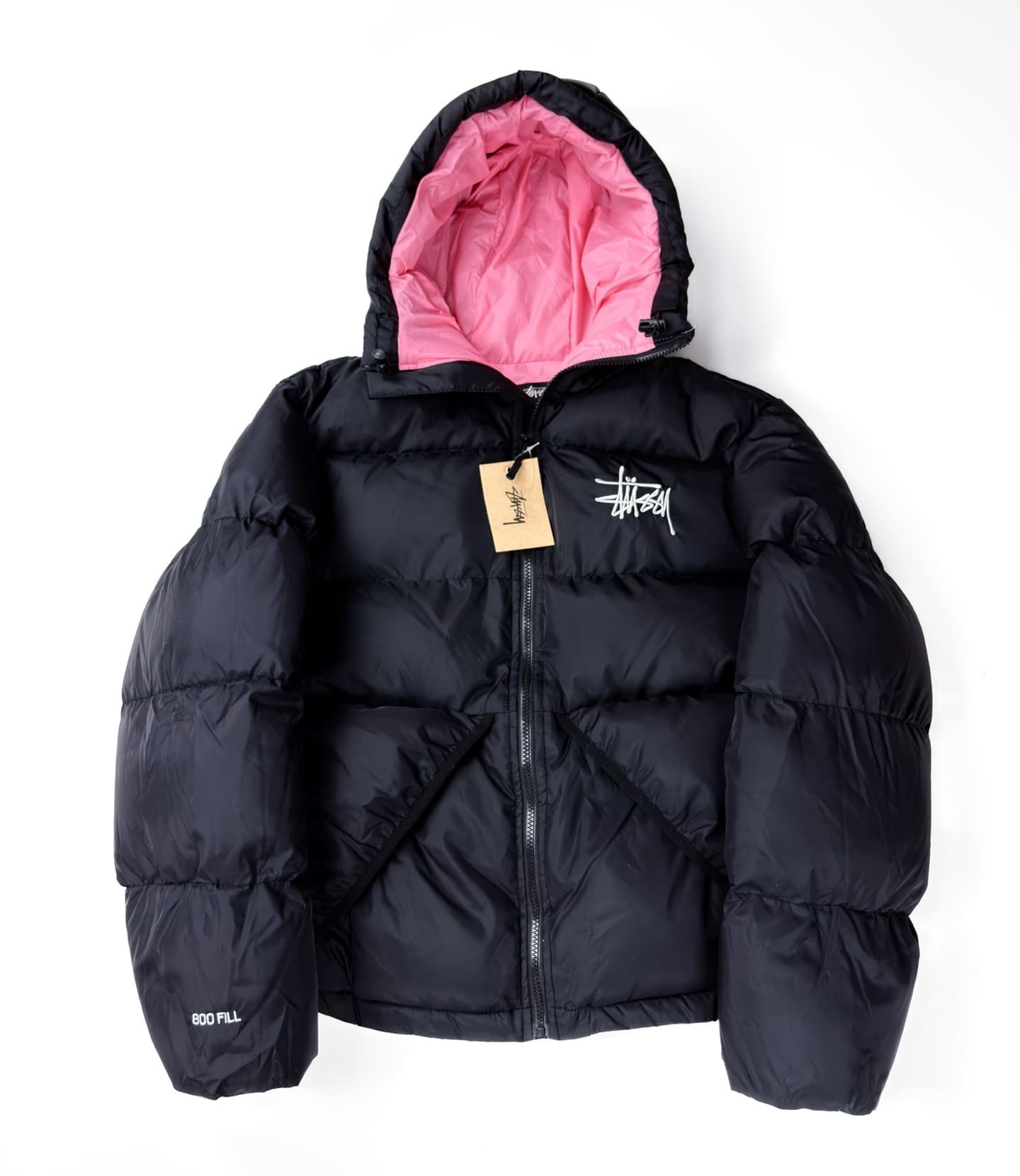 Stussy Puffer Pink/Grey
